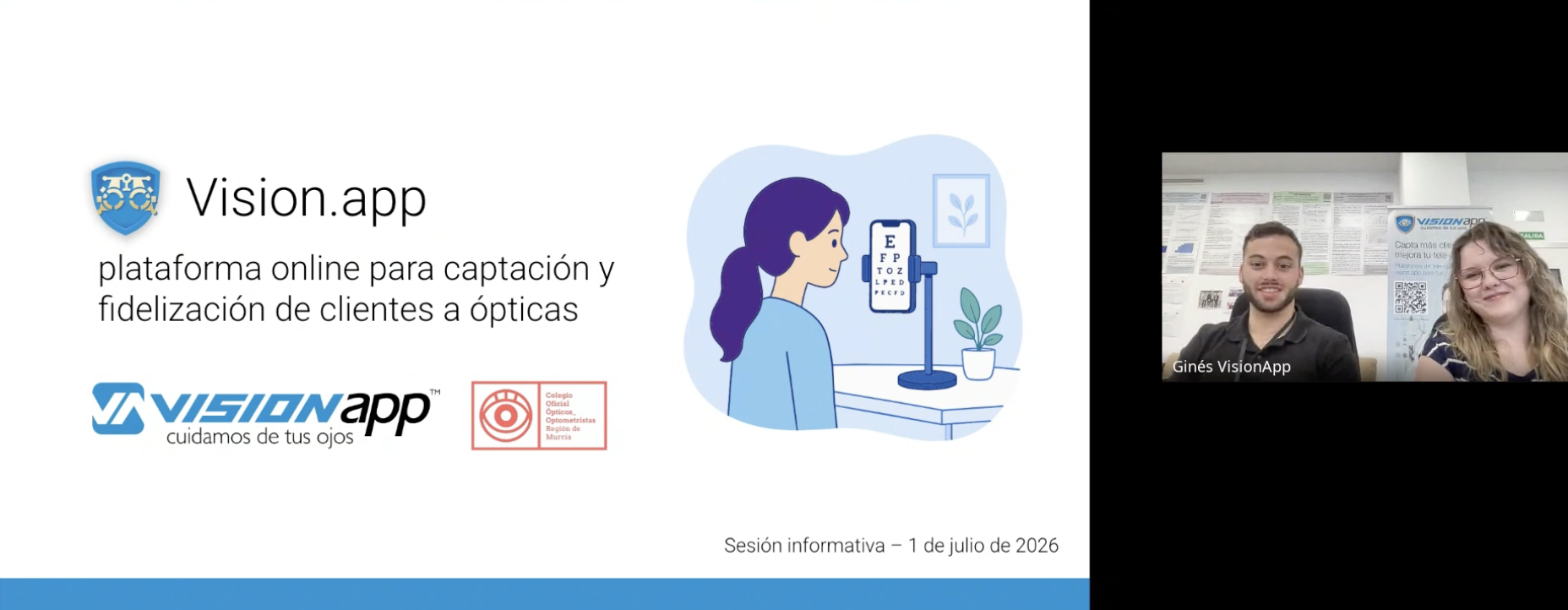 Sesión informativa online de Vision.app con el COORM